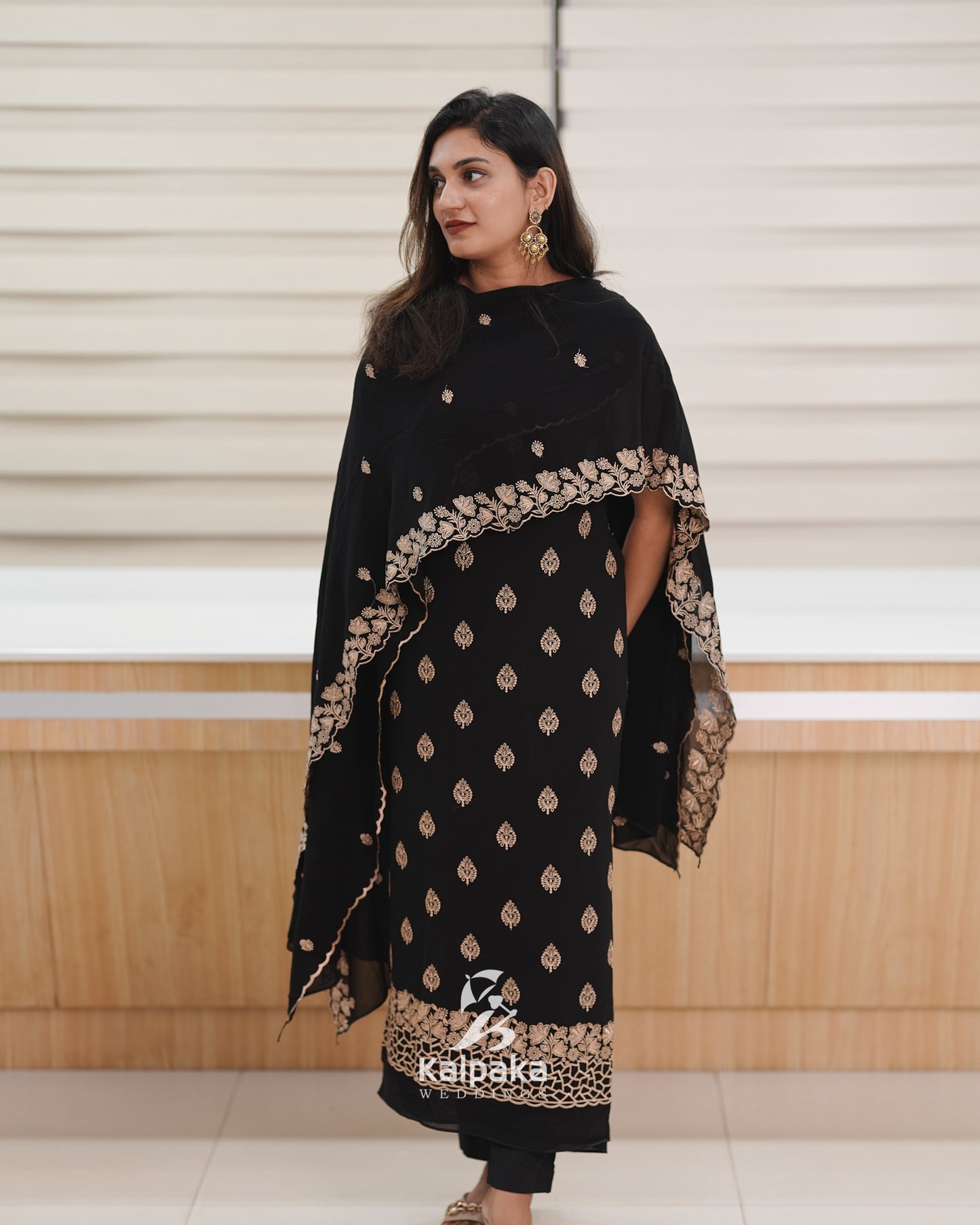 Viscose Georgette Motif Design- Unstitched salwar material🌱