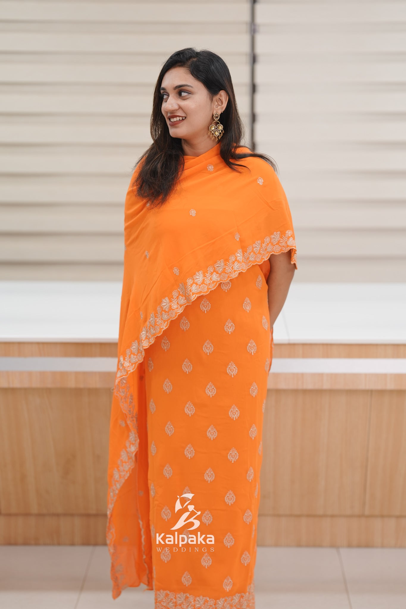 Viscose Georgette Motif Design- Unstitched salwar material🌱