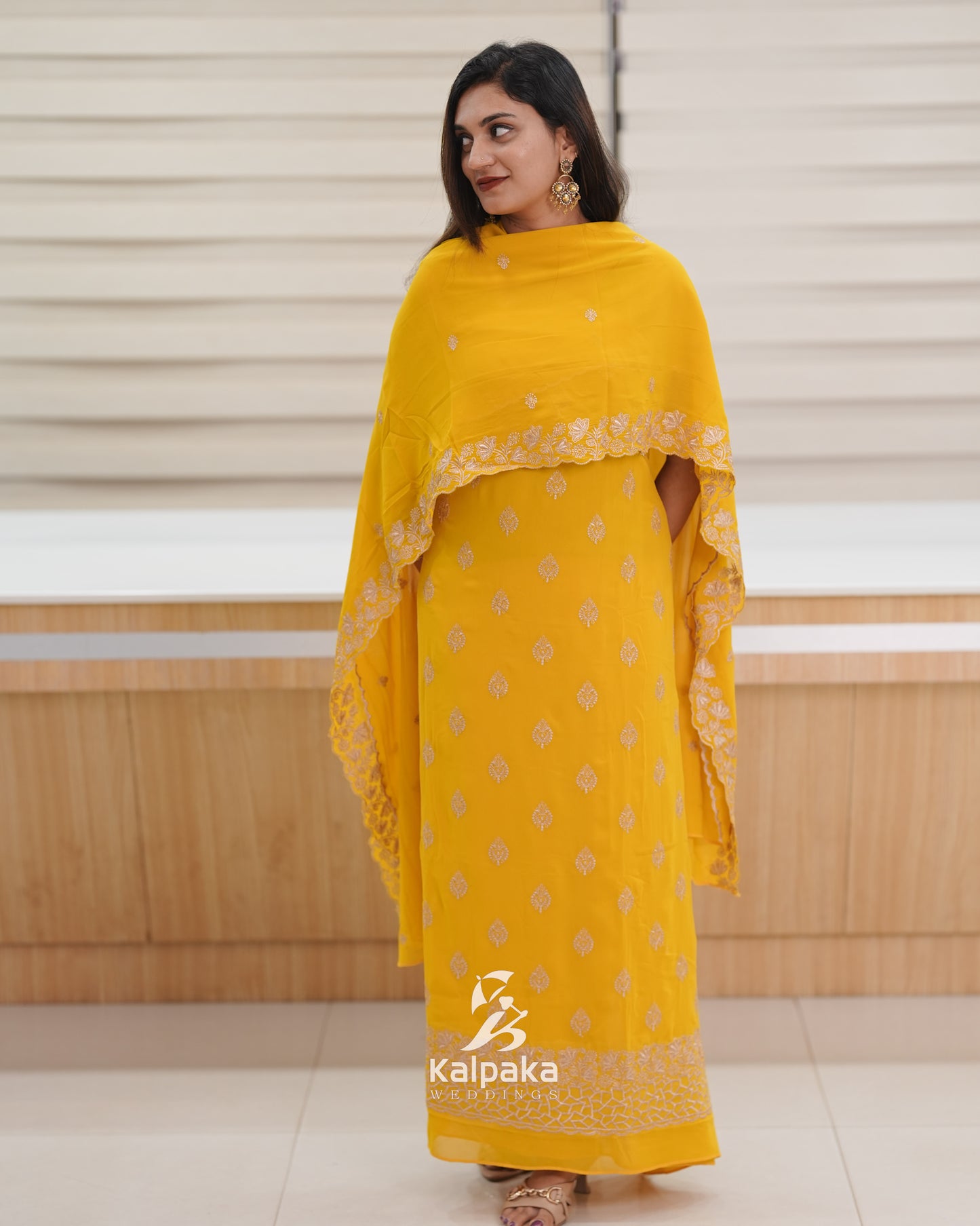 Viscose Georgette Motif Design- Unstitched salwar material🌱