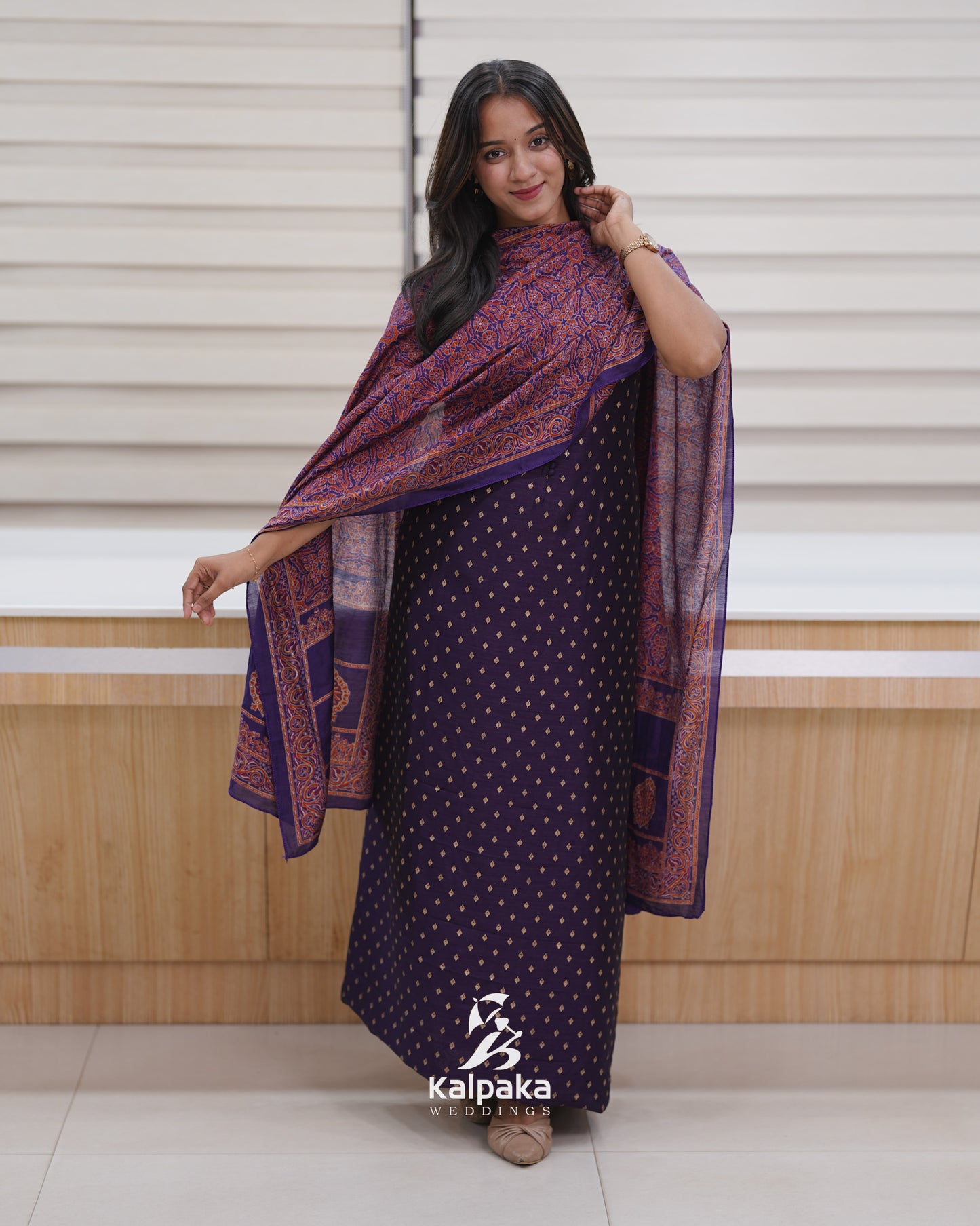 Butta Printed Unstitched Salwar Set ♦️♦️  K3046