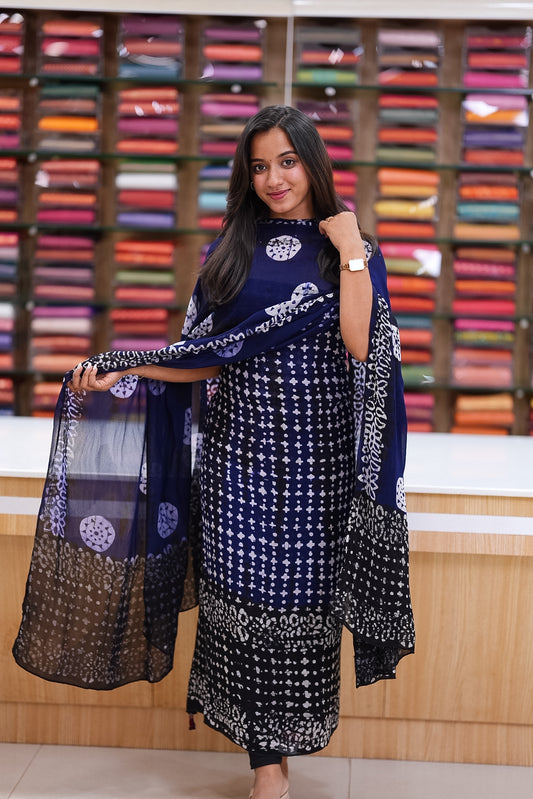 Georgette unstitched salwar set K3061